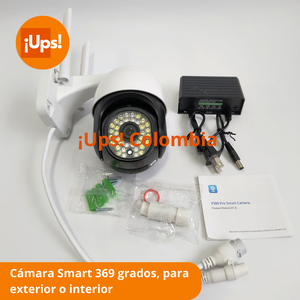 Cámara de Seguridad PTZ para Exteriores!